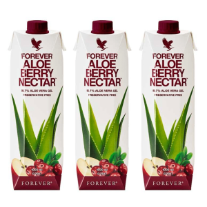 Forever Aloe Berry Nectar Drinkable Aloe tripack - Forever Living Products