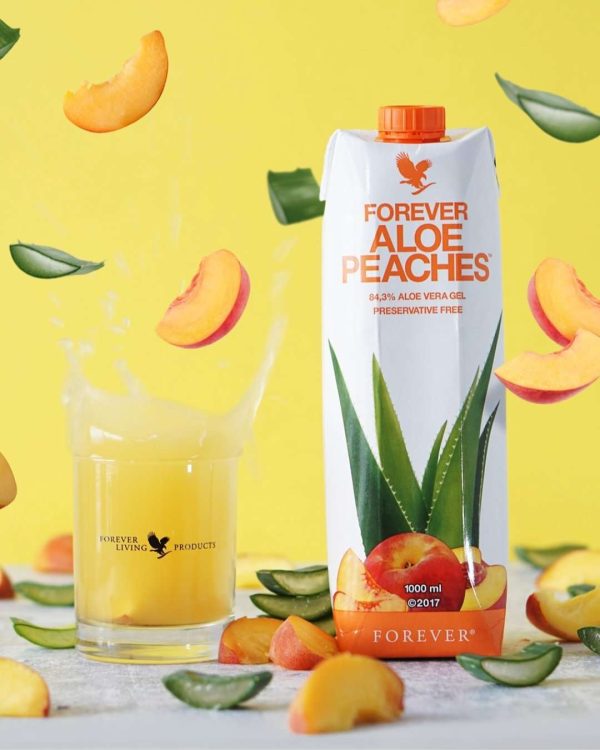 Forever Aloe Peaches Drink - Forever Living Products